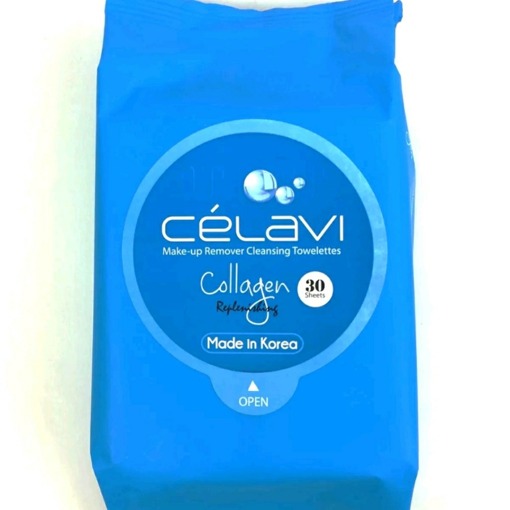 CELAVI Collagen Make-up Remover Cleansing Tissues